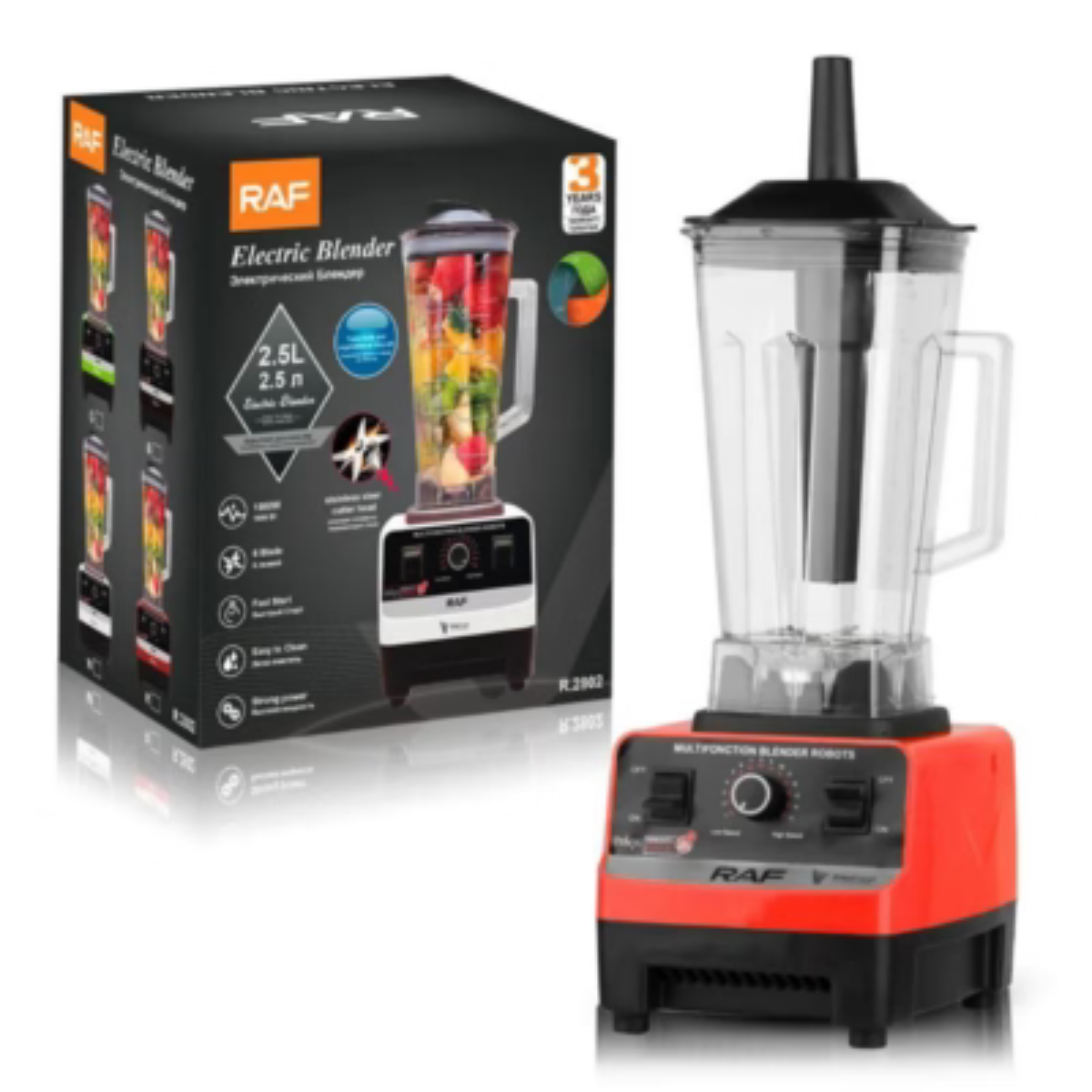 Licuadora con Vaso Premium 2L